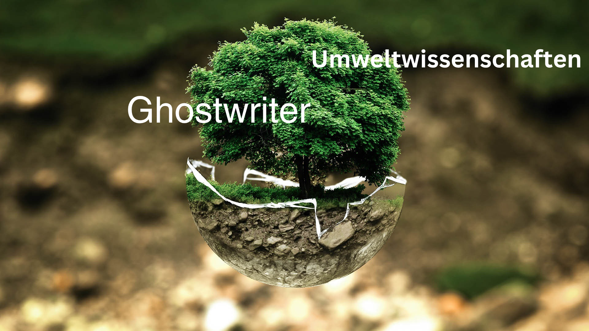 Ghostwriter Umweltwissenschaften