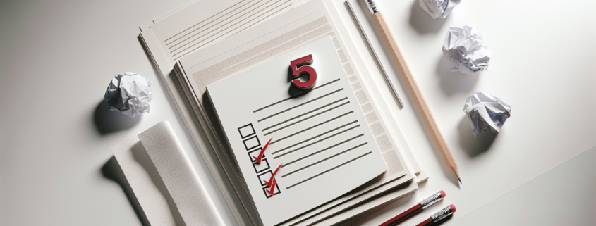 Die 5 größten Fehler beim ersten Buchprojekt