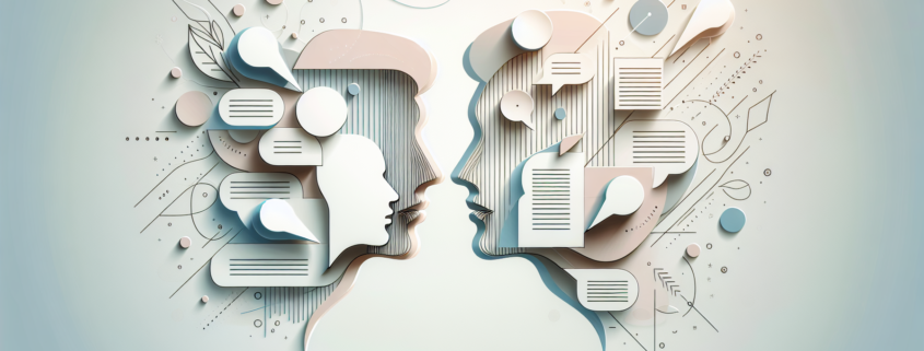 Wie Gespräche zu einer fertigen Geschichte werden